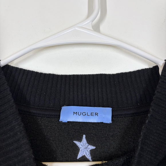 Mugler x SSENSE Cropped Sweatshirt Size 42 or US 10 - Picture 7 of 10